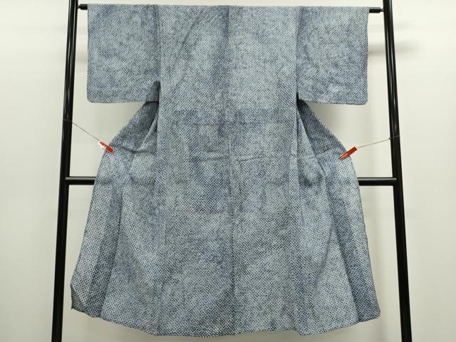 平和屋着物∴男性　夏物　浴衣　有松鳴海絞り　三浦絞り　綿　逸品　CABJ2616ze