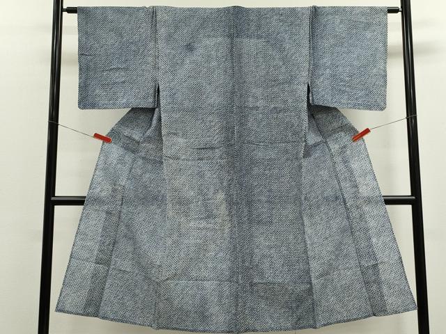 平和屋着物∴夏物　男性　浴衣　有松鳴海絞り　三浦絞り　綿　逸品　CABJ2626ze