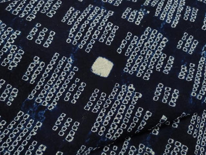 平和屋着物∴夏物　浴衣　有松鳴海絞り　吉祥文　綿　逸品　CABJ2628ze