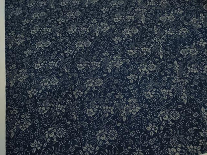 平和屋着物∴夏物　浴衣　注染　草花文　綿　逸品　CABJ2644ze