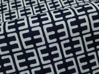 平和屋着物∴夏物　男性　浴衣　注染　抽象文　綿　逸品　CABJ2663ze