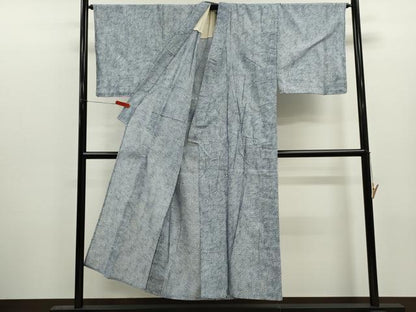 平和屋着物∴夏物　男性　浴衣　有松鳴海絞り　三浦絞り　綿　逸品　CABJ2671ze