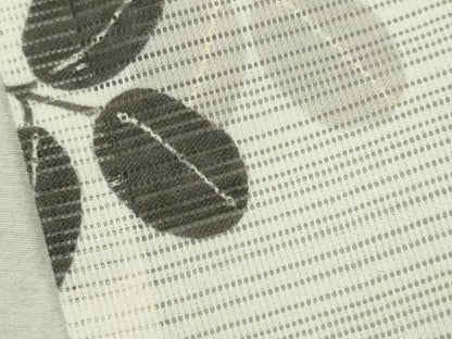 平和屋着物∴夏物　浴衣　注染　綿絽　撫子萩文　夢工房　日本製　綿　逸品　CABJ2735ze