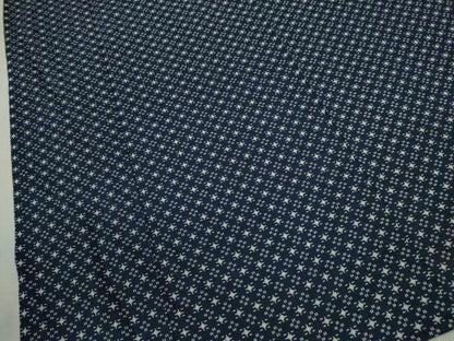 平和屋着物∴夏物　浴衣　注染　抽象文　手縫い　綿　逸品　CABJ2736ze