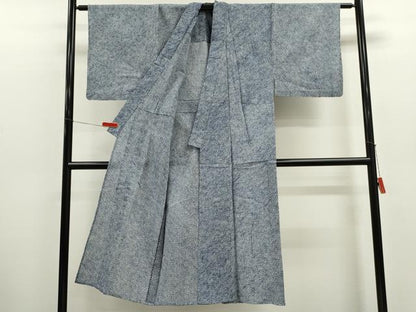 平和屋着物∴夏物　男性　浴衣　有松鳴海絞り　三浦絞り　綿　逸品　CABJ2758ze