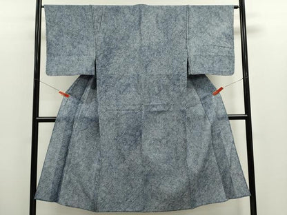 平和屋着物∴夏物　男性　浴衣　有松鳴海絞り　三浦絞り　綿　逸品　CABJ2765ze