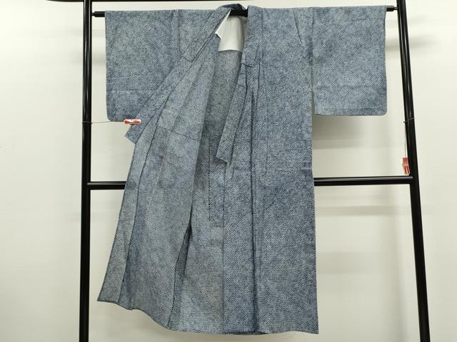 平和屋着物∴夏物　男性　浴衣　有松鳴海絞り　三浦絞り　綿　逸品　CABJ2765ze