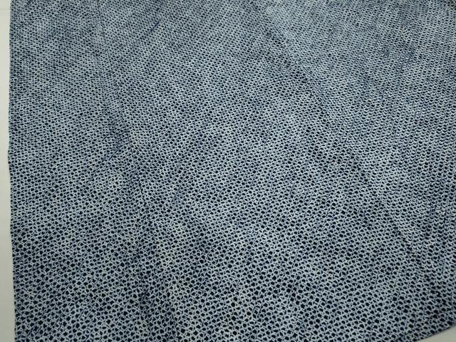 平和屋着物∴夏物　男性　浴衣　有松鳴海絞り　三浦絞り　綿　逸品　CABJ2765ze