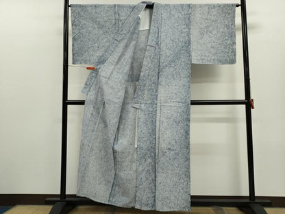 平和屋着物∴夏物　男性　浴衣　有松鳴海絞り　三浦絞り　綿　逸品　CABJ2797ze