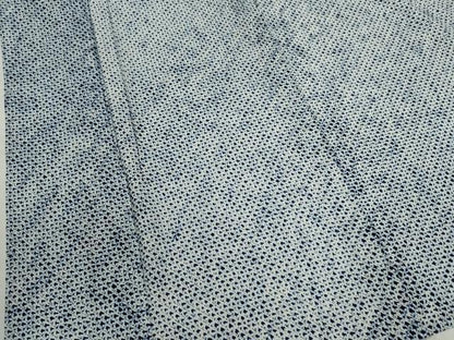 平和屋着物∴夏物　男性　浴衣　有松鳴海絞り　三浦絞り　綿　逸品　CABJ2797ze