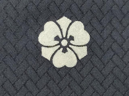 平和屋着物■豪華色留袖　刺繍　芝草芒菊文　正絹　逸品　CABJ2804ev
