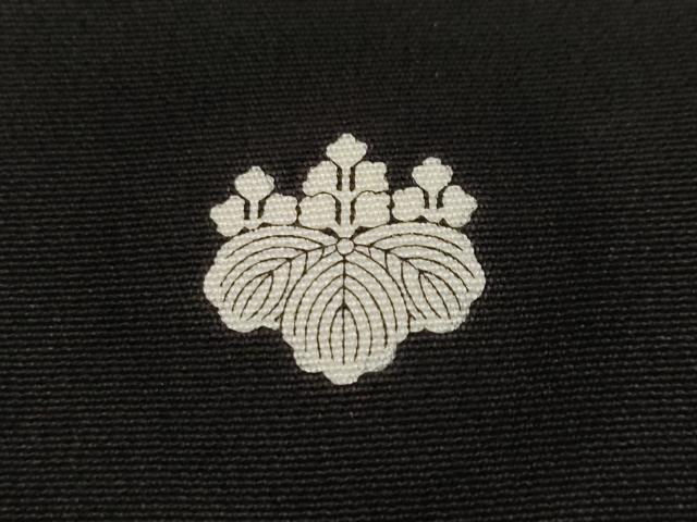 平和屋着物■豪華黒留袖　飛鶴松葉文　正絹　逸品　CABJ2816ev