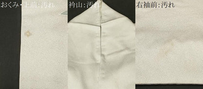 平和屋着物■訪問着　籬枝花文　暈し染め　正絹　逸品　CABJ2818ev