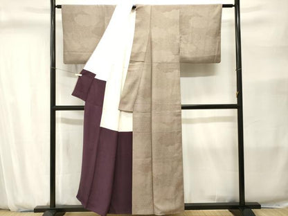 平和屋着物■江戸小紋　寄せ小紋柄　正絹　逸品　CABJ2820ev
