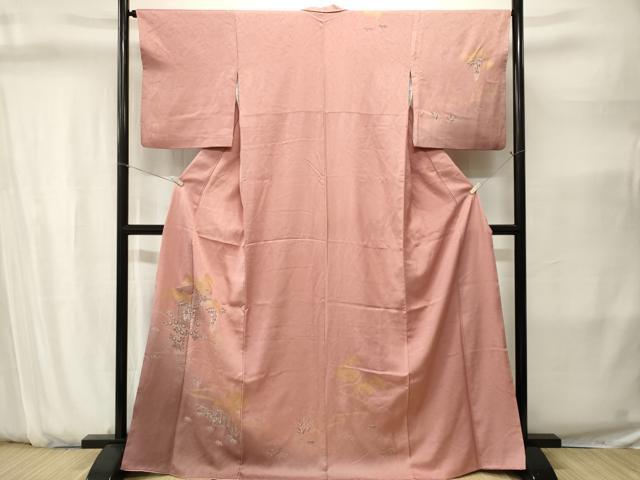 平和屋着物■訪問着　御所解文　暈し染め　金彩　正絹　逸品　CABJ2827ev