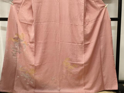 平和屋着物■訪問着　御所解文　暈し染め　金彩　正絹　逸品　CABJ2827ev
