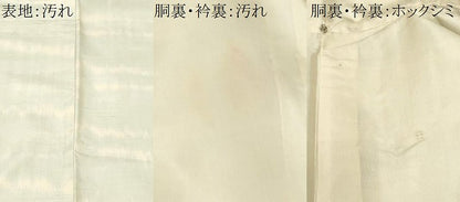 平和屋着物■上質な紬　霞文　正絹　逸品　CABJ2833ev