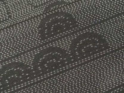 平和屋着物■本場大島紬　エ霞幾何学文　三越扱い　正絹　逸品　CABJ2836ev