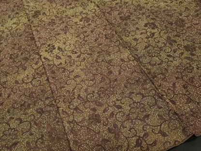 平和屋着物■小紋　花唐草文　洗える着物　CABJ2841ev