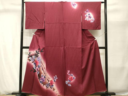 平和屋着物■訪問着　風景文　暈し染め　正絹　逸品　CABJ2869ev