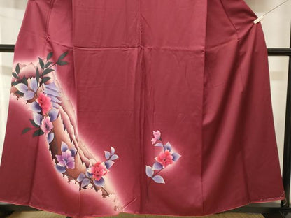 平和屋着物■訪問着　風景文　暈し染め　正絹　逸品　CABJ2869ev
