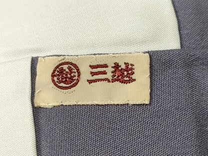 平和屋着物■上質な小紋　舞蝶花文　三越扱い　正絹　逸品　CABJ2876ev