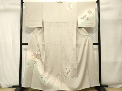平和屋着物■訪問着　花車文　暈し染め　金彩　正絹　逸品　CABJ2881ev