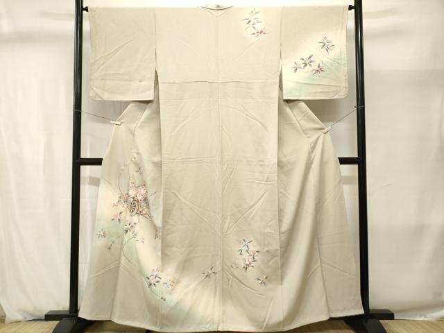 平和屋着物■訪問着　花車文　暈し染め　金彩　正絹　逸品　CABJ2881ev