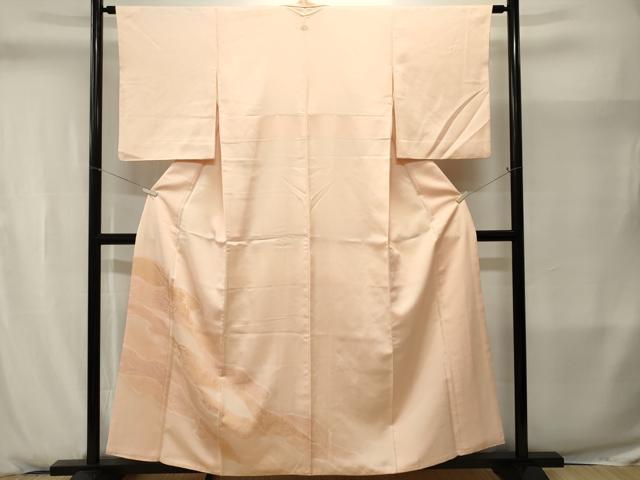 平和屋着物■豪華色留袖　道長流水草花文　暈し染め　正絹　逸品　CABJ2892ev