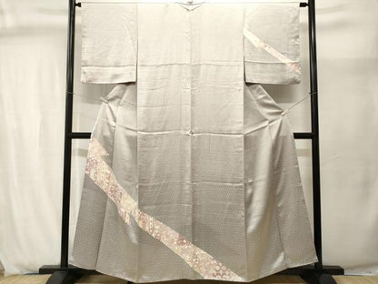 平和屋着物■訪問着　道長切嵌花文　正絹　逸品　CABJ2928ev