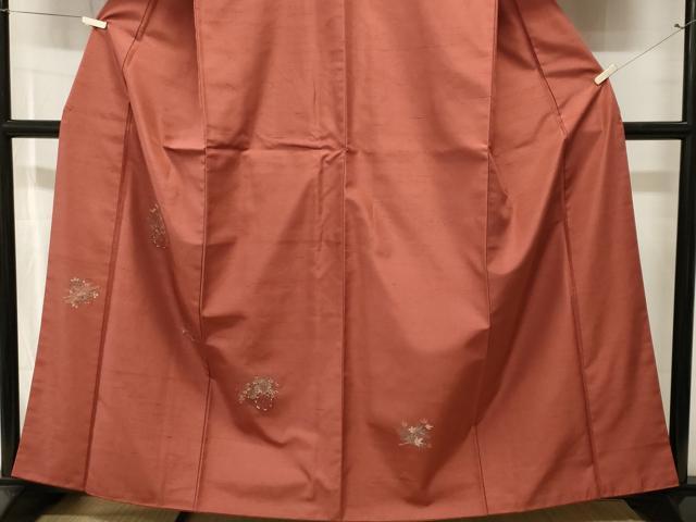 平和屋着物■訪問着　紬地　花筏　花車文　正絹　逸品　CABJ2935ev