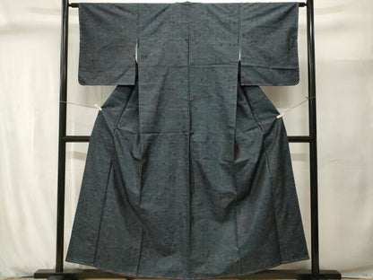 平和屋着物■本場大島紬　遠山風景文　正絹　逸品　CABJ2949ev
