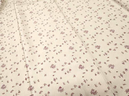 平和屋着物■上質な小紋　人物文　正絹　逸品　CABJ2951ev