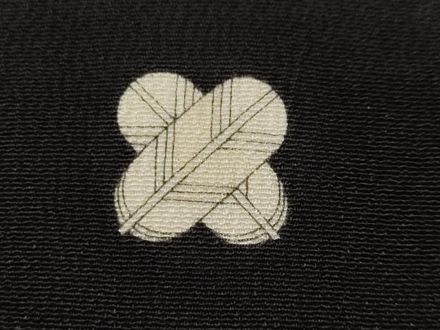 平和屋着物■豪華黒留袖　刺繍　流水飛鶴文　暈し染め　正絹　逸品　CABJ2952ev