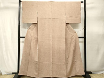 平和屋着物■上質な小紋　霰文　正絹　逸品　CABJ2965ev
