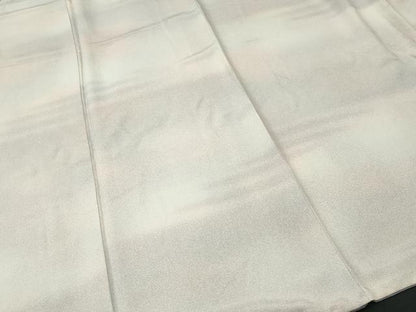 平和屋着物■上質な小紋　霞文　暈し染め　正絹　逸品　CABJ2976ev