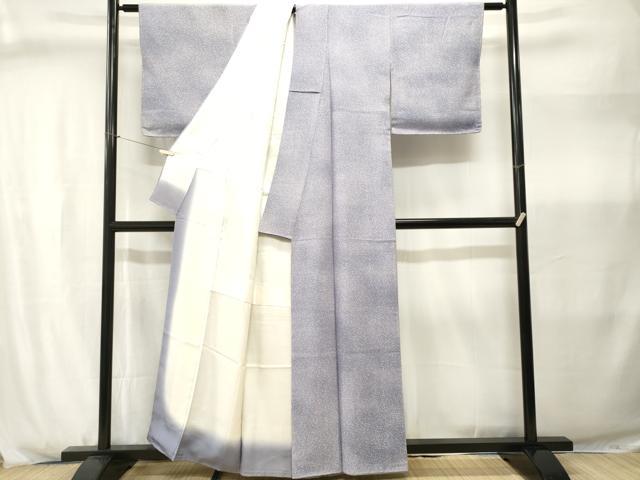 平和屋着物■上質な小紋　大小霰　暈し染め　正絹　逸品　CABJ2978ev