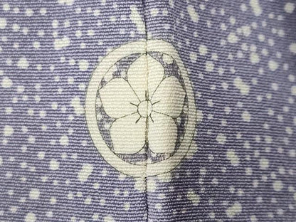 平和屋着物■上質な小紋　大小霰　暈し染め　正絹　逸品　CABJ2978ev