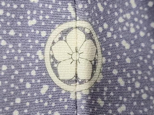 平和屋着物■上質な小紋　大小霰　暈し染め　正絹　逸品　CABJ2978ev