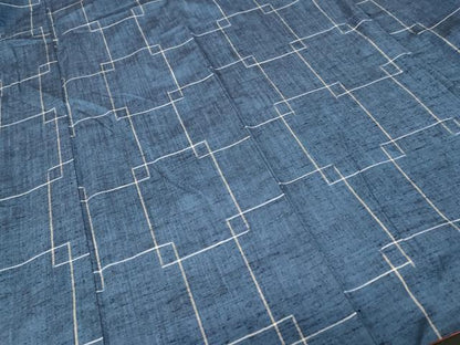 平和屋着物■上質な紬　抽象文　正絹　逸品　CABJ2983ev