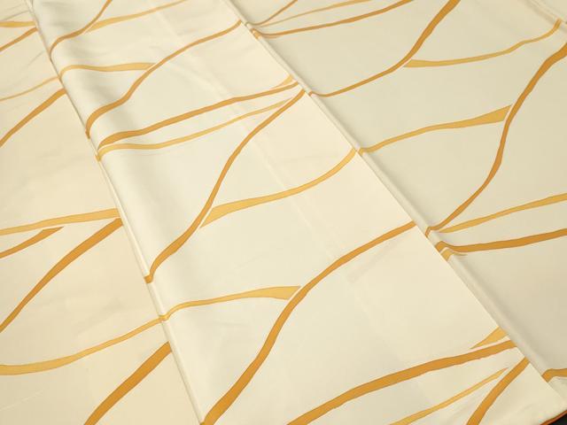 平和屋着物■上質な小紋　地紋起こし　横段文　正絹　逸品　CABJ2991ev