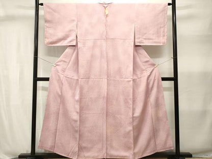 平和屋着物■上質な小紋　霞文　暈し染め　正絹　逸品　CABJ2997ev