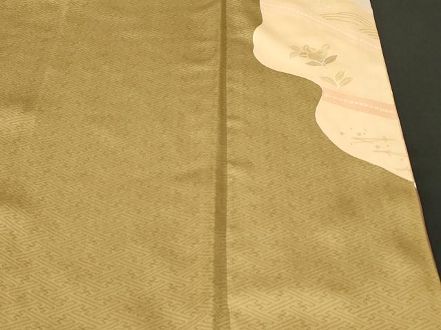 平和屋着物■豪華色留袖　御所車鳳凰花文　正絹　逸品　CABJ3030ev