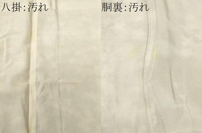 平和屋着物■上質な小紋　枝橘文　黒地　正絹　逸品　CABJ3032ev
