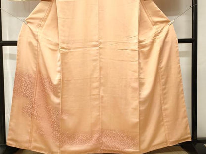 平和屋着物■色留訪問着　石畳文　暈し染め　正絹　逸品　CABJ3058ev