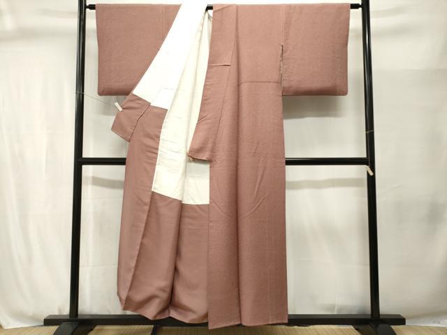 平和屋着物■本草木染作家　圓啓　江戸小紋　鮫小紋柄　正絹　逸品　CABJ3067ev