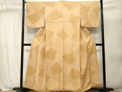 平和屋着物■上質な小紋　切嵌文　正絹　逸品　CABJ3070ev