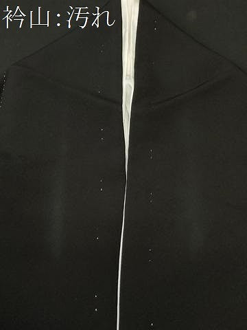 平和屋着物■豪華黒留袖　作家物　寿光織　人物御所車文　暈し染め　金糸　正絹　逸品　CABJ3073ev