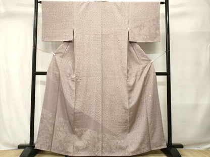 平和屋着物■日本工芸会正会員　中儀延　加賀小紋　訪問着　江戸小紋　仕覆文　寄せ小紋柄　高島屋扱い　正絹　逸品　未使用　CABJ3083ev