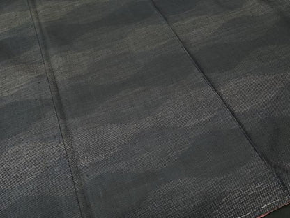 平和屋着物■本場大島紬　薩摩結城　横段文　正絹　逸品　CABJ3087ev
